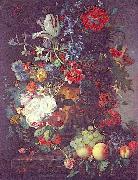 Jan van Huijsum Blumen und Fruchte oil painting picture wholesale
